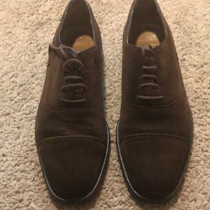 Men’s Brown Suede Cole Haan Shoes w/Vibtam soles